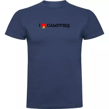 Футболка Kruskis I Love Campfire, синий