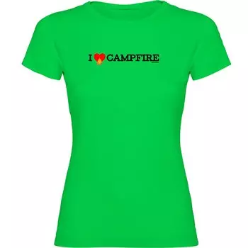 Футболка Kruskis I Love Campfire, зеленый