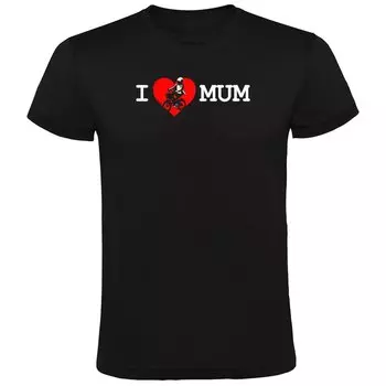 Футболка Kruskis I Love Mum, черный