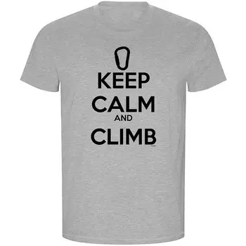 Футболка Kruskis Keep Calm And Climb ECO, серый