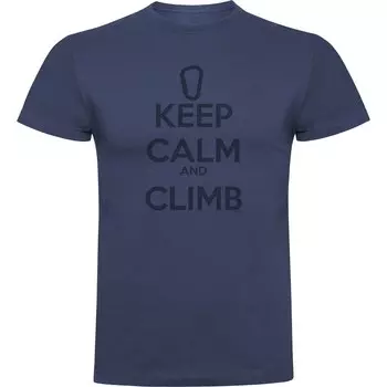 Футболка Kruskis Keep Calm And Climb, синий