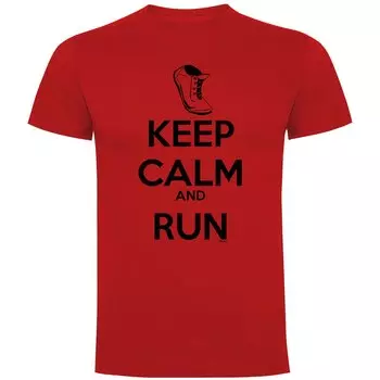 Футболка Kruskis Keep Calm And Run, красный