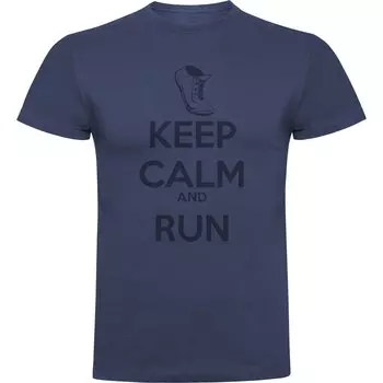 Футболка Kruskis Keep Calm And Run, синий