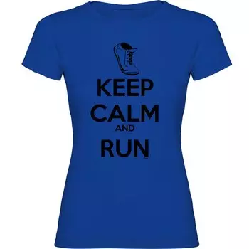 Футболка Kruskis Keep Calm And Run, синий