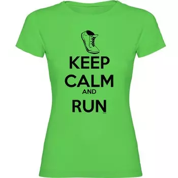 Футболка Kruskis Keep Calm And Run, зеленый
