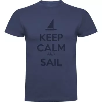 Футболка Kruskis Keep Calm And Sail, синий