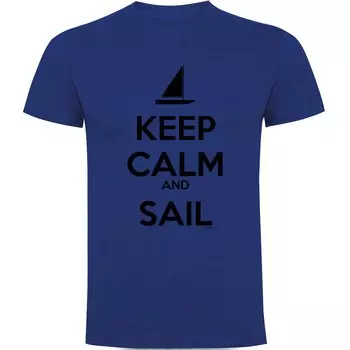Футболка Kruskis Keep Calm And Sail, синий