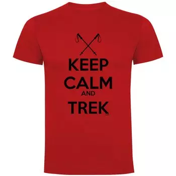 Футболка Kruskis Keep Calm And Trek, красный