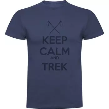 Футболка Kruskis Keep Calm And Trek, синий