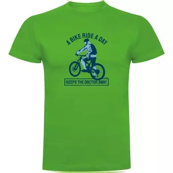 Футболка Kruskis Keep The Doctor Away, зеленый