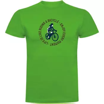 Футболка Kruskis Life Is Like Riding, зеленый