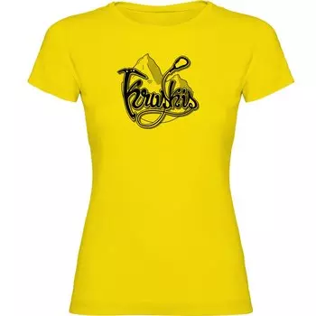 Футболка Kruskis Logo Climb, желтый