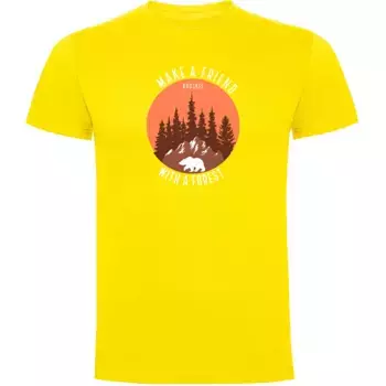 Футболка Kruskis Make A Friend, желтый