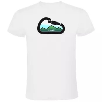 Футболка Kruskis Mountain Carabiner, белый