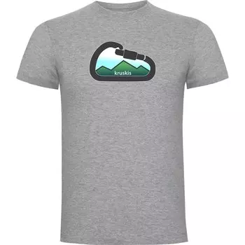 Футболка Kruskis Mountain Carabiner, серый