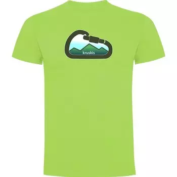 Футболка Kruskis Mountain Carabiner, зеленый