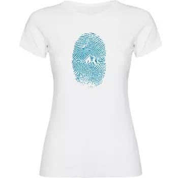 Футболка Kruskis Mountain Fingerprint, белый