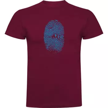 Футболка Kruskis Mountain Fingerprint, красный