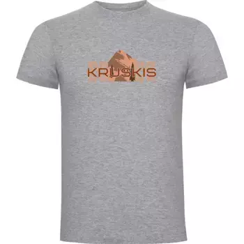 Футболка Kruskis Mountain Logo, серый