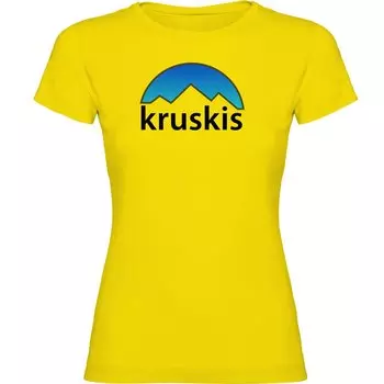 Футболка Kruskis Mountain Silhouette, желтый