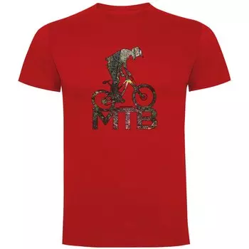 Футболка Kruskis MTB Background, красный