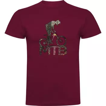 Футболка Kruskis MTB Background, красный