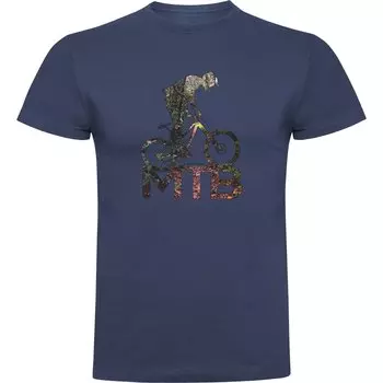 Футболка Kruskis MTB Background, синий