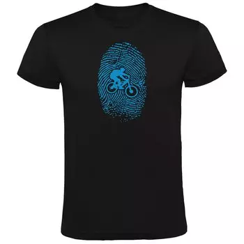 Футболка Kruskis MTB Fingerprint, черный
