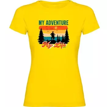 Футболка Kruskis My Adventure, желтый