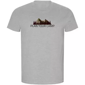 Футболка Kruskis Plan Your Camp ECO, серый