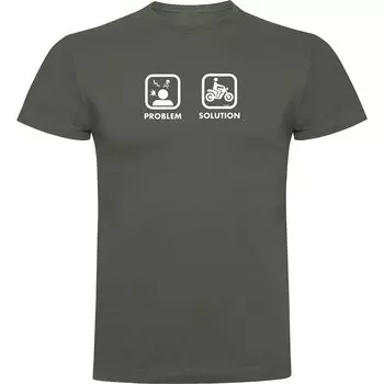 Футболка Kruskis Problem Solution Ride, зеленый