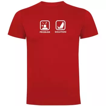Футболка Kruskis Problem Solution Sail, красный