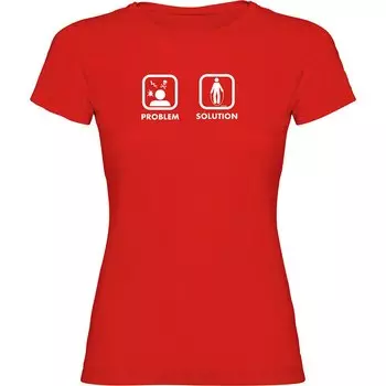 Футболка Kruskis Problem Solution Train, красный