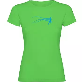 Футболка Kruskis Run Estella, зеленый