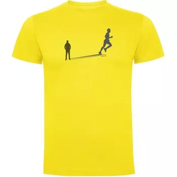 Футболка Kruskis Run Shadow, желтый