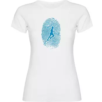 Футболка Kruskis Runner Fingerprint, белый