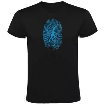 Футболка Kruskis Runner Fingerprint, черный