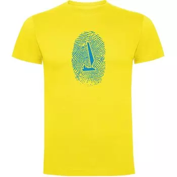 Футболка Kruskis Sailor Fingerprint, желтый