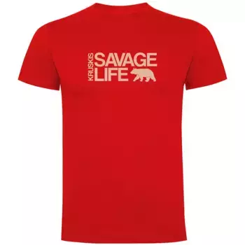 Футболка Kruskis Savage Life, красный