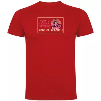 Футболка Kruskis Sexier On A Bike, красный