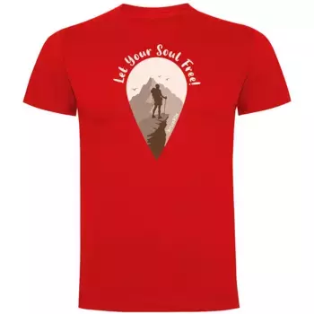 Футболка Kruskis Soul Free, красный