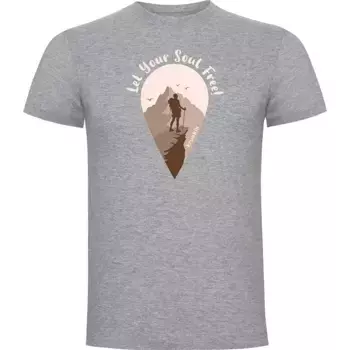 Футболка Kruskis Soul Free, серый