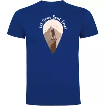 Футболка Kruskis Soul Free, синий