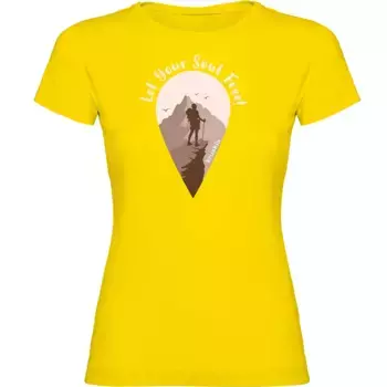 Футболка Kruskis Soul Free, желтый