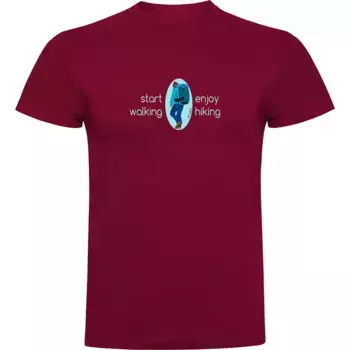 Футболка Kruskis Start Walking, красный