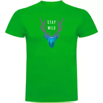Футболка Kruskis Stay Wild, зеленый