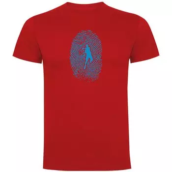 Футболка Kruskis Tennis Fingerprint, красный