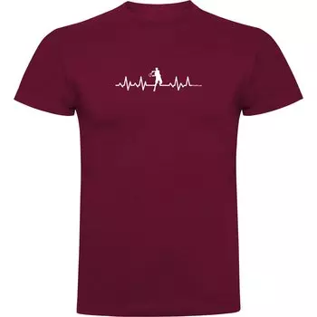 Футболка Kruskis Tennis Heartbeat, красный