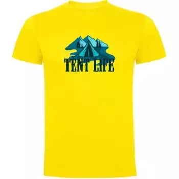 Футболка Kruskis Tent Life, желтый