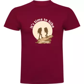 Футболка Kruskis Time To Hike, красный